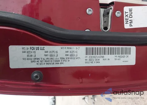 2018 Chrysler 300 Limited из США, поврежденный, VIN 2C3CCAEG7JH167909